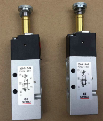 说明CAMOZZI康茂盛二位五通电磁阀354-015-02