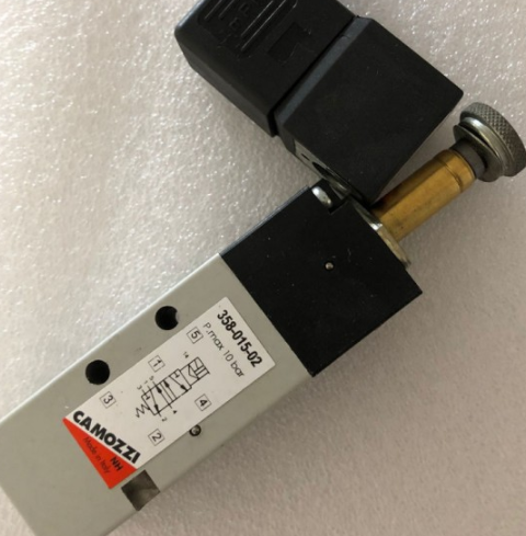 说明CAMOZZI康茂盛二位五通电磁阀354-015-02
