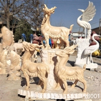 石雕羊  三羊开泰石雕