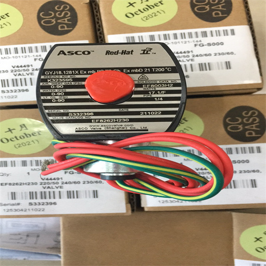 ASCO阿斯卡电磁阀NF8327A610 DC24V使用须知