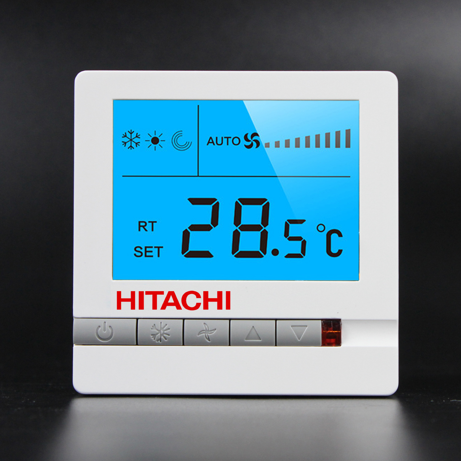 青岛特录中央空调温控器  三速开关控制面板
