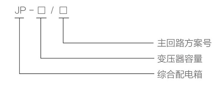 0.4kV无功补偿综合配电箱 JP系列配电柜