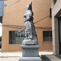 定制关公石雕人物像  