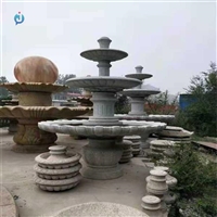  水景雕塑 大型石雕喷泉  