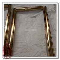 201 304 316拉丝不锈钢板材刨槽加工踢脚线金属装饰条加工定制