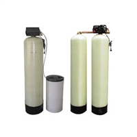 地热能软化水设备 一用一备单阀双罐软化设备 常德自动软水器