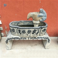 花盆鱼缸雕塑 仿古石雕