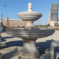  广场景观石雕喷泉  