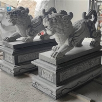 庭院动物雕塑 石雕貔貅  