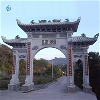 大理石园林牌楼  石雕牌坊