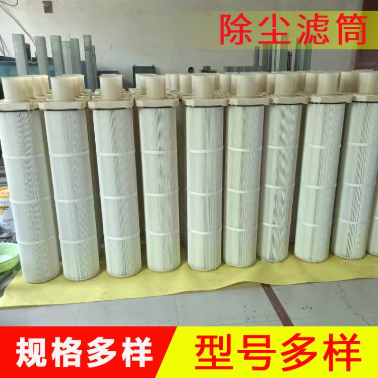 除尘滤筒 除尘滤芯折叠滤芯