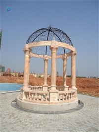 大理石凉亭雕塑 欧式亭子石雕