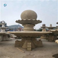  园林石雕喷泉摆件  大理石欧式喷泉