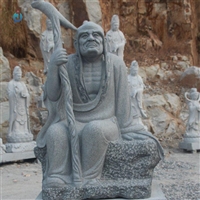  石雕人物青石十八罗汉佛像 