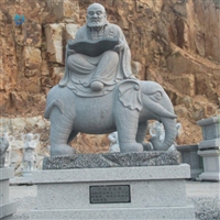  石材十八罗汉佛像石雕人物