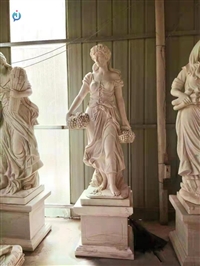  公园西方人物雕塑  石雕人物