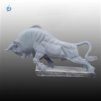 公园大理石牛雕塑 动物石雕