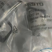 德国原装FESTO直角式插头插座PEV-1/4-WD-LED-24164274