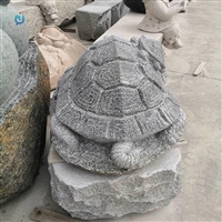 庭院水池摆件 石雕乌龟动物雕塑