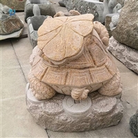  庭院水池摆件乌龟动物石雕