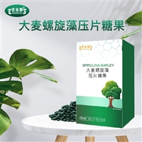 大麦螺旋藻压片糖果OEM ODM 贴牌代加工生产定制 制片灌装线连接山东皇菴堂