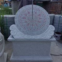 校园石雕 校园日晷雕塑 