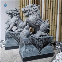  仿古麒麟石雕 动物雕刻
