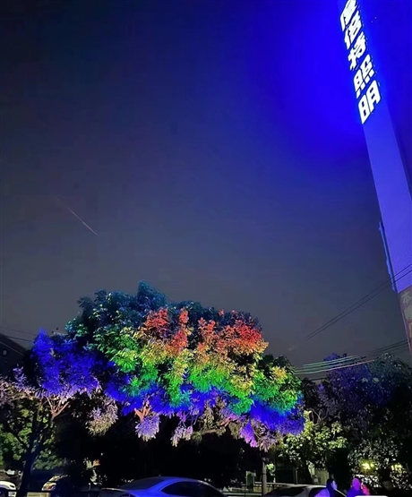 LED彩虹投光灯 夜游文旅灯光亮化 户外景观亮化工程 工程照明