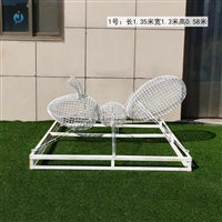 镂空动物雕塑 不锈钢编织蚂蚁