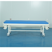 青海卫生室看诊床厂家 带轮诊断床 一键自动换床单