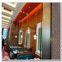  推荐广东304拉丝古铜色不锈钢红酒储存展示柜