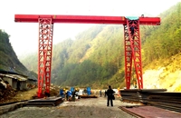 甘肃酒泉龙门吊铸造安全