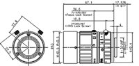 腾龙TAMRON 定焦工业镜头 MA111F16VIR