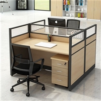 定制办公家具屏风桌 电脑桌椅组合 4/6人隔断卡位 可设计款式