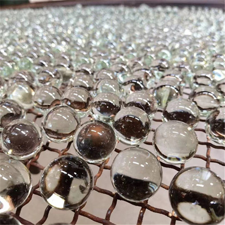 化妆品密封用玻璃球加工定做 水族鱼缸造景用玻璃珠