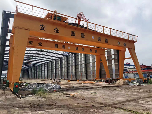 广东广州80t龙门吊公司提供技术方案