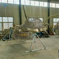 不锈钢蚂蚁雕塑 公园动物摆件