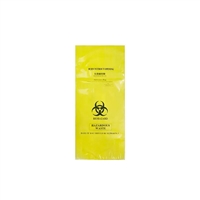 比克曼生物 生物安全袋黄色50*60cm平口(PE材质不耐高温  医用垃圾袋厂家  