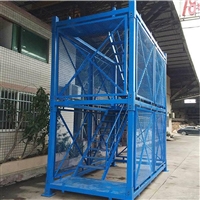 防护栏安全爬梯 施工梯笼 安全施工 基坑通道