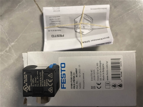 选择费斯托SPTW-P10R-G14-VD-M12压力变送器