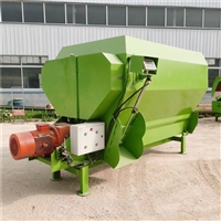 安徽喂牛拌料日粮机  养牛全日粮饲料搅拌机