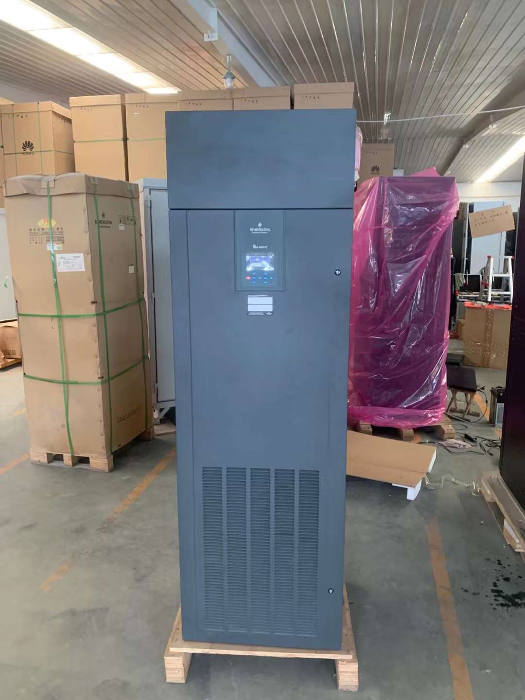 艾默生精密空调单冷EC风机机柜精密空调12.5KW 力博特DataMate3000