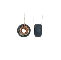 立式铁石圭铝电感KS068125A-800UH双套管插件磁环电感，绕线电感