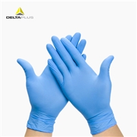 代尔塔 201373  V1400B 防穿刺 抗真菌 细菌 防化丁腈一次性手套