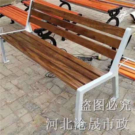 秦皇岛休闲椅厂家 防腐木座椅 公园休闲椅 可批量出售