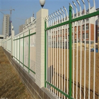 锌钢护栏 围墙围栏 农村栅栏幼儿园水库防护栏