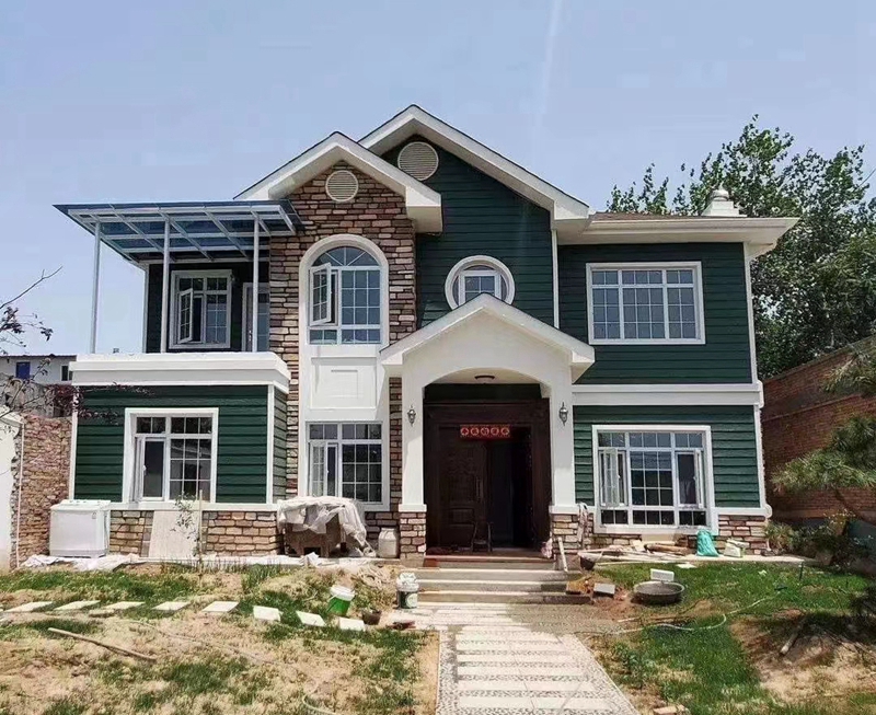 怀化装配式轻钢别墅 源头厂家海外出口 300平方造价