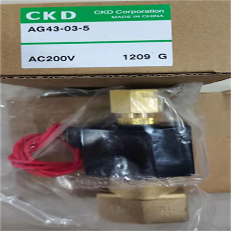 喜开理CKD电磁阀AG43-02-5-E2E-AC220V作用