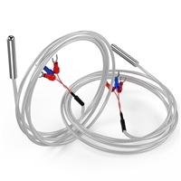 铂热电阻PT100 四氟镀银  感温线探头 热电偶贴片式变送器