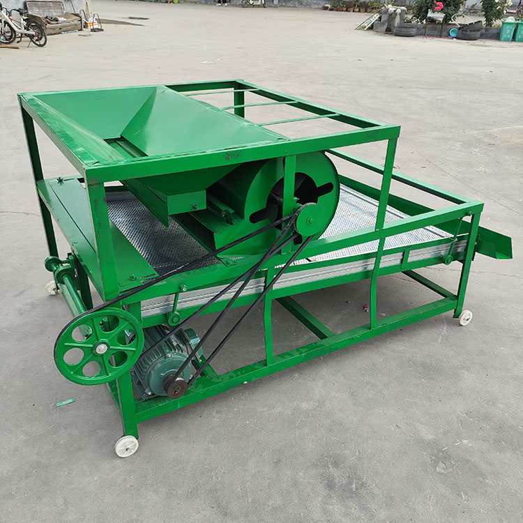除糠去尘吹风式筛选机小麦水稻筛杂机家用菜籽颗粒清选机